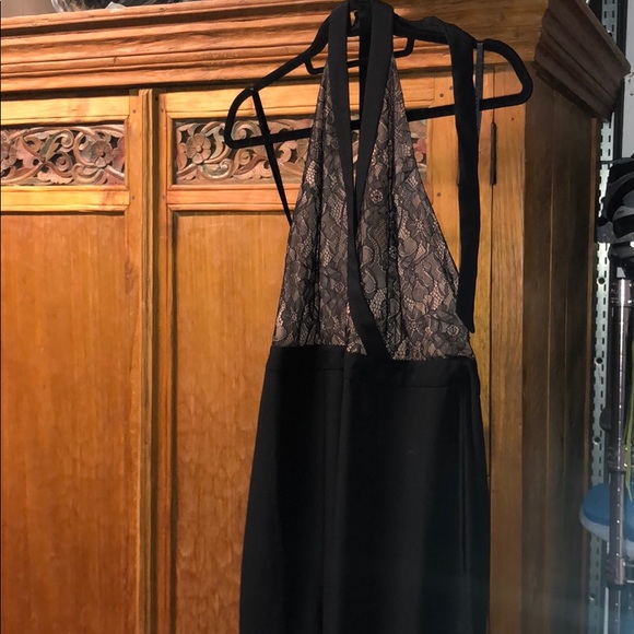 BCBGMAXAZRIA
Women's Faux Wrap Halter Jumpsuit - Picture 4 of 4